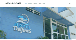 Desktop Screenshot of hoteldelfines.com.mx